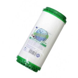 Aquafilter Szűrőbetét - kondicionáló, aktív szénnel, KDF töltettel, polipropilén szűrővel (FCCBKDF10BB)