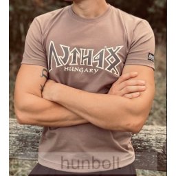 Rovás barna (sötétebb) harcos póló (Limitált széria)