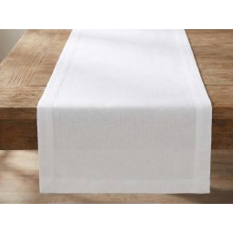 Futó WHITANO, fehér Méret: 20 x 170 cm