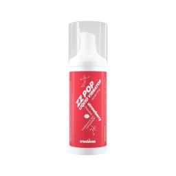 Crushious ZZ Pop - csókolható folyékony vibrátor eper (30ml)