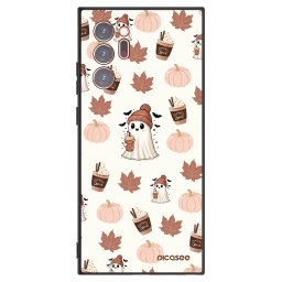 Fekete szilikon tok az alábbi mobiltelefonokra Samsung Galaxy Note 20 Ultra - Pumpkin spice