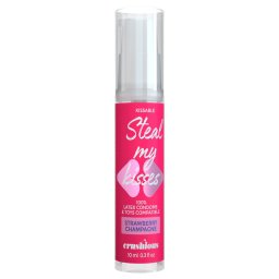 Crushious Steal My Kisses - ízes síkosító, eper-pezsgő (10ml)
