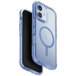 Uniq Combat Magclick Apple iPhone 17 MagSafe tok, kék