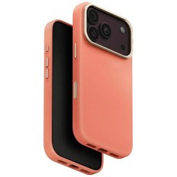 Uniq Lyden Magclick Apple iPhone 18 Pro Max / 17 Pro Max tok, MagSafe, műbőr, narancs (terracotta)