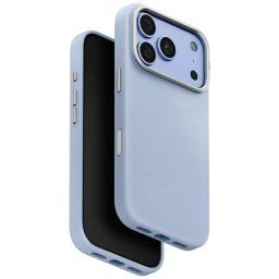 Uniq Lyden Magclick Apple iPhone 18 Pro Max / 17 Pro Max tok, MagSafe, műbőr, kék