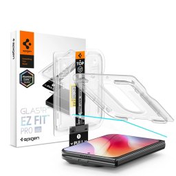 Spigen Glas.tR EZ Fit Pro HD Apple iPhone Duo tempered kijelzővédő fólia felhelyező kerettel