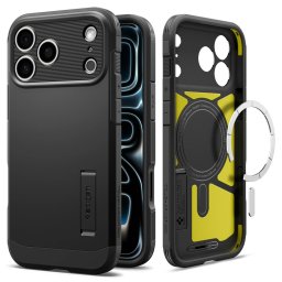 Spigen Tough Armor T MagFit Apple iPhone 18 Pro Max / 17 Pro Max tok, MagSafe, fekete