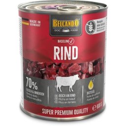 Belcando Baseline Rind - Marhahúsos konzerv kutyáknak (6 x 800 g) 4.8kg