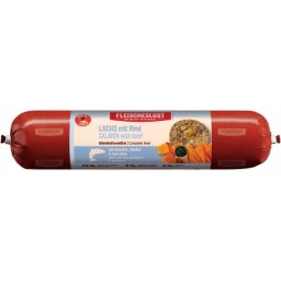 Meatlove párolt húsrolád - Lazac marhával és spirulinával (16 x 400 g) 6.4kg