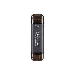 TRANSCEND SSD ESD310C 256GB, Külső SSD, ESD310C, USB 10Gbps, C/A típus