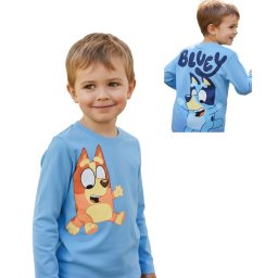 Bluey kutyusok póló klassz elől hátul mintás