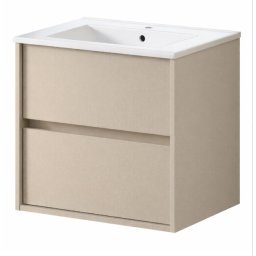 RODO fürdőszoba mosdószekrény + mosdó 60 cm kasmír (összeszerelve)