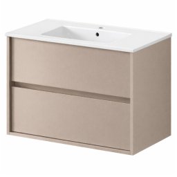 RODO fürdőszoba mosdószekrény + mosdó 80 cm kasmír (összeszerelve)
