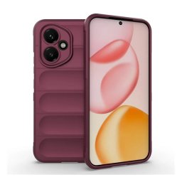Szilikon telefonvédő (ütésállóság, kameravédő, 3D) BORDÓ Honor 400