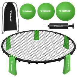 Trizand Roundnet Mini Siatkówka Szett 90cm - Labdákkal és Pumpával