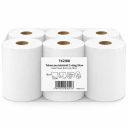 Alpha Maxi tekercses kéztörlő 2 réteg 100m cellulóz 6 tekercs/zsugor