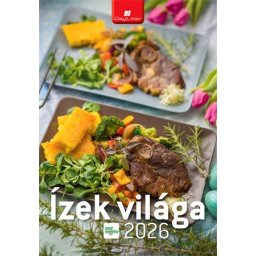 DAYLINER Naptár, fali, DAYLINER "Ízek világa - Mindmegette"