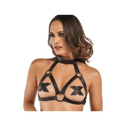 Bedroom Fantasies Chiara - fekete testhám felső (S-XL)