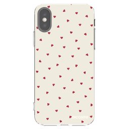 Átlátszó szilikon tok az alábbi mobiltelefonokra Apple iPhone X/XS - Little Love