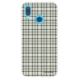 Átlátszó szilikon tok az alábbi mobiltelefonokra Huawei P20 Lite - Sage Tartan