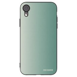 Fekete szilikon tok az alábbi mobiltelefonokra Apple iPhone XR - Misty Sage