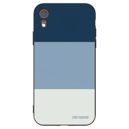 Fekete szilikon tok az alábbi mobiltelefonokra Apple iPhone XR - Coastal Blue