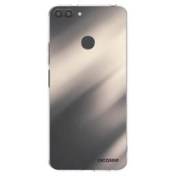Átlátszó szilikon tok az alábbi mobiltelefonokra Huawei P Smart - Smoky Beige