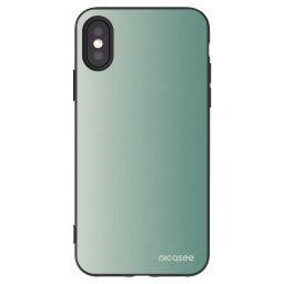 Fekete szilikon tok az alábbi mobiltelefonokra Apple iPhone X/XS - Misty Sage