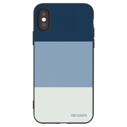 Fekete szilikon tok az alábbi mobiltelefonokra Apple iPhone X/XS - Coastal Blue