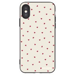 Fekete szilikon tok az alábbi mobiltelefonokra Apple iPhone X/XS - Little Love