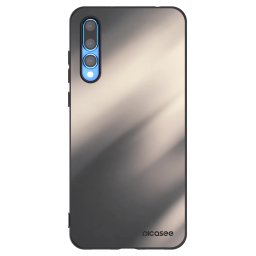 Fekete szilikon tok az alábbi mobiltelefonokra Huawei P20 Pro - Smoky Beige