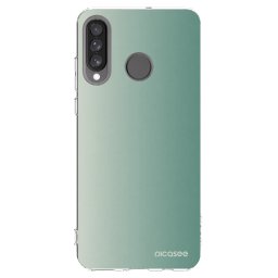 Átlátszó szilikon tok az alábbi mobiltelefonokra Huawei P30 Lite - Misty Sage