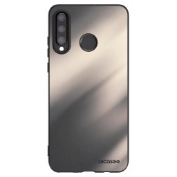 Fekete szilikon tok az alábbi mobiltelefonokra Huawei P30 Lite - Smoky Beige