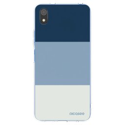 Átlátszó szilikon tok az alábbi mobiltelefonokra Xiaomi Redmi 7A - Coastal Blue