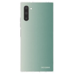 Átlátszó szilikon tok az alábbi mobiltelefonokra Samsung Galaxy Note 10 N970F - Misty Sage