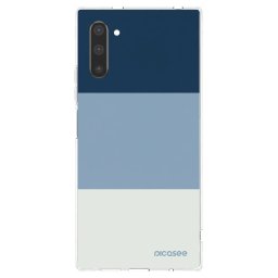 Átlátszó szilikon tok az alábbi mobiltelefonokra Samsung Galaxy Note 10 N970F - Coastal Blue