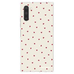 Átlátszó szilikon tok az alábbi mobiltelefonokra Samsung Galaxy Note 10 N970F - Little Love
