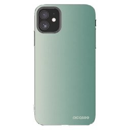 Átlátszó szilikon tok az alábbi mobiltelefonokra Apple iPhone 11 - Misty Sage