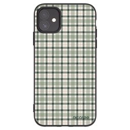 Fekete szilikon tok az alábbi mobiltelefonokra Apple iPhone 11 - Sage Tartan
