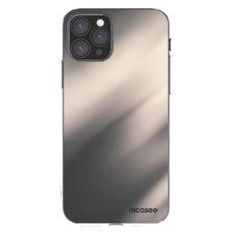 Átlátszó szilikon tok az alábbi mobiltelefonokra Apple iPhone 11 Pro - Smoky Beige