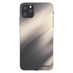 Átlátszó szilikon tok az alábbi mobiltelefonokra Apple iPhone 11 Pro Max - Smoky Beige