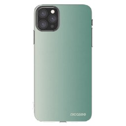 Átlátszó szilikon tok az alábbi mobiltelefonokra Apple iPhone 11 Pro Max - Misty Sage