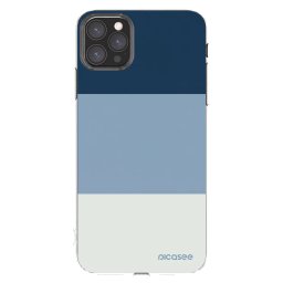 Átlátszó szilikon tok az alábbi mobiltelefonokra Apple iPhone 11 Pro Max - Coastal Blue