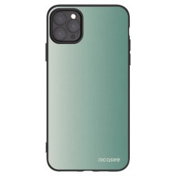 Fekete szilikon tok az alábbi mobiltelefonokra Apple iPhone 11 Pro Max - Misty Sage