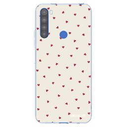 Átlátszó szilikon tok az alábbi mobiltelefonokra Xiaomi Redmi Note 8T - Little Love