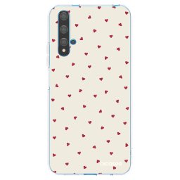Átlátszó szilikon tok az alábbi mobiltelefonokra Huawei Nova 5T - Little Love