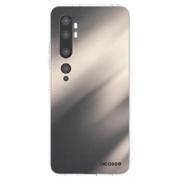 Átlátszó szilikon tok az alábbi mobiltelefonokra Xiaomi Mi Note 10 (Pro) - Smoky Beige