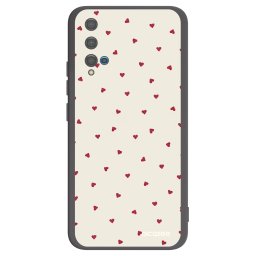 Fekete szilikon tok az alábbi mobiltelefonokra Huawei Nova 5T - Little Love