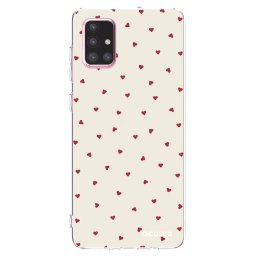 Átlátszó szilikon tok az alábbi mobiltelefonokra Samsung Galaxy A71 A715F - Little Love