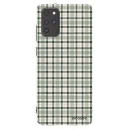 Átlátszó szilikon tok az alábbi mobiltelefonokra Samsung Galaxy S20+ G985F - Sage Tartan